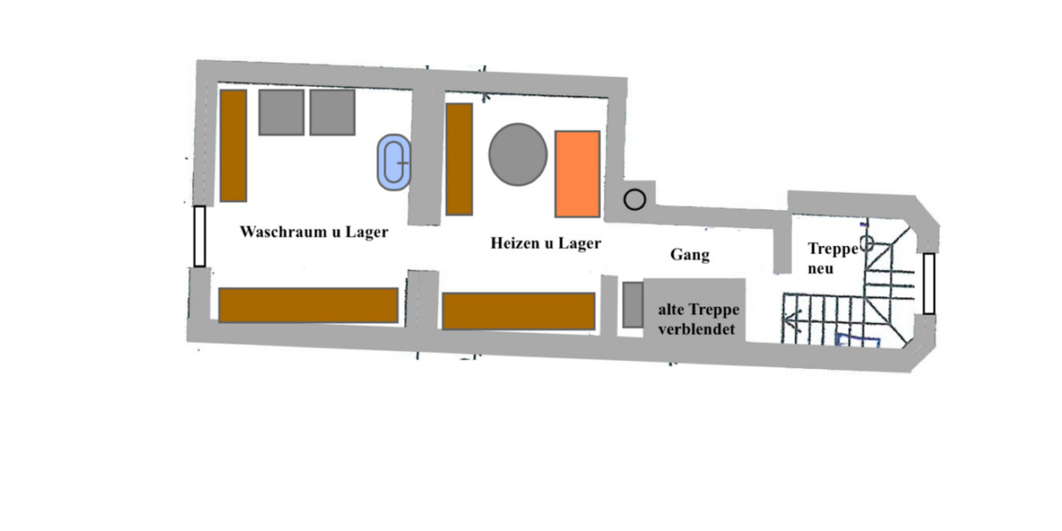 Doppelhaus mit zwei Terrassen, Wintergarten und gepflegtem kleinem 6 zimmer