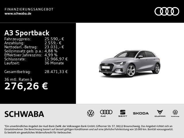 Audi A3 25.100 km 25.590 &euro; Gersthofen 86368