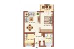 Etagenwohnung Bad Dürrenberg - 2 Zimmer, 41 m&sup2;, 298&euro; | Angebot:26266526