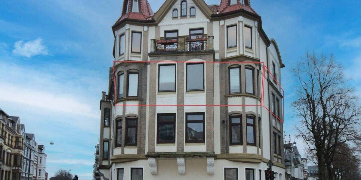 Etagenwohnung Flensburg Westliche Höhe - 4 Zimmer, 134 m&sup2;, 110.000&euro; | Angebot:26244794