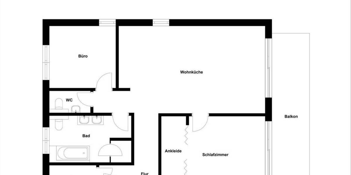 Etagenwohnung Klink - 3 Zimmer, 101 m&sup2;, 360.000&euro; | Angebot:25686542