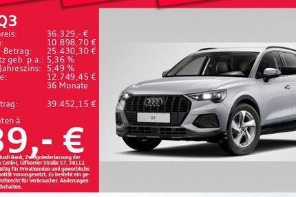 Audi Q3 6.573 km 36.329 &euro; Eching 85386