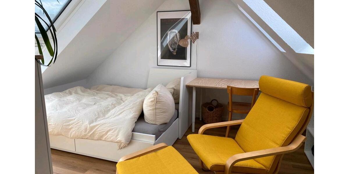 Dachgeschoßwohnung Jena - 1 Zimmer, 23 m&sup2;, 750&euro; | Angebot:26403953