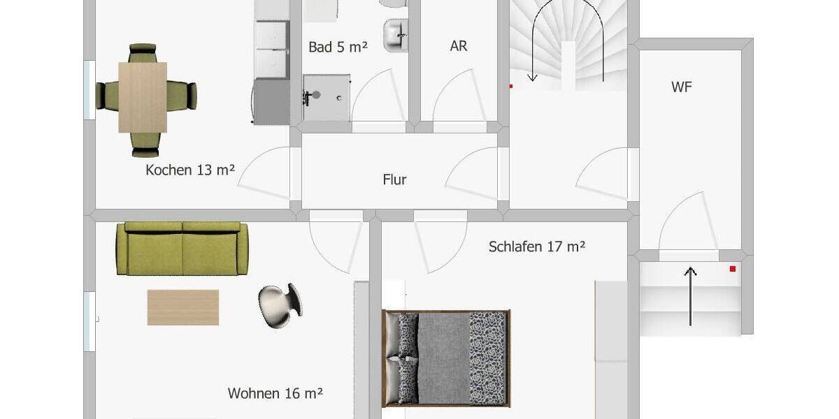 Einfamilienhaus Kröning-Kirchberg Kirchberg - 4 Zimmer, 127 m&sup2;, 299.000&euro; | Angebot:26256880