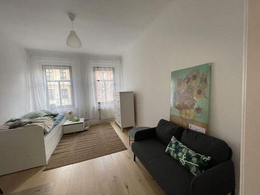 Möblierte 2-Zimmer-Wohnung mit gehobener Innenausstattung in zentraler Lage von Leipzig 2 zimmer