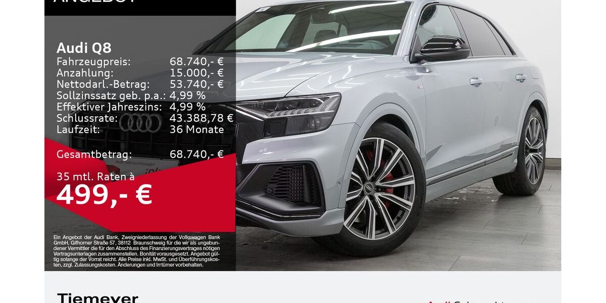 Audi Q8 27.006 km 67.380 &euro; Bochum 44809