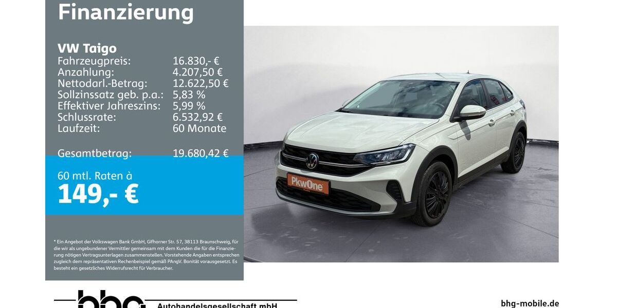 VW Taigo 30.639 km 16.830 &euro; Mössingen 72116