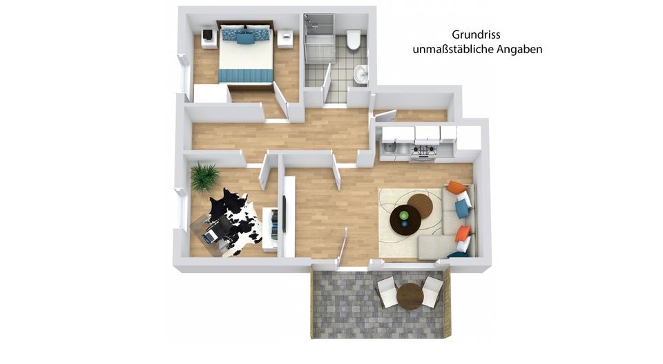 Erdgeschoßwohnung Eschede - 3 Zimmer, 78 m&sup2;, 580&euro; | Angebot:25350584