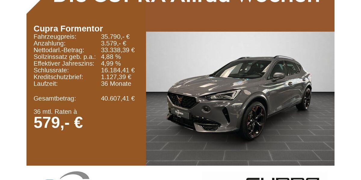 Cupra Formentor 14.011 km 35.790 &euro; Saarbrücken 66115