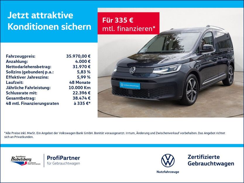 VW Caddy 15.131 km 35.970 € Potsdam 14482