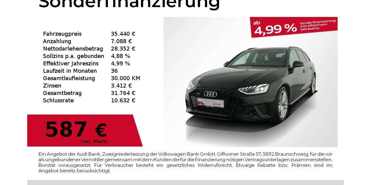 Audi A4 27.900 km 35.440 &euro; Nürnberg 90441