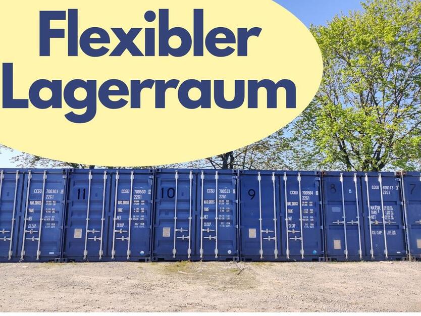 Freie Lagerfläche verfügbar, flexibel mieten mit guter Anbindung