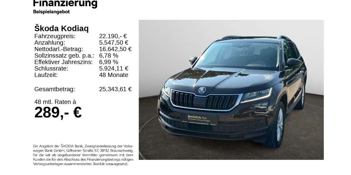 Skoda Kodiaq 87.641 km 21.890 &euro; Hildesheim 31137