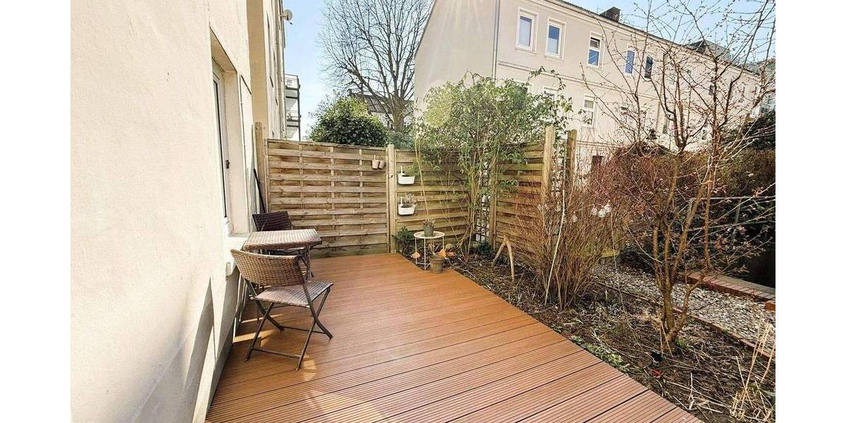 Terrassenwohnung Hamburg Winterhude - 2 Zimmer, 42 m&sup2;, 379.000&euro; | Angebot:26879286