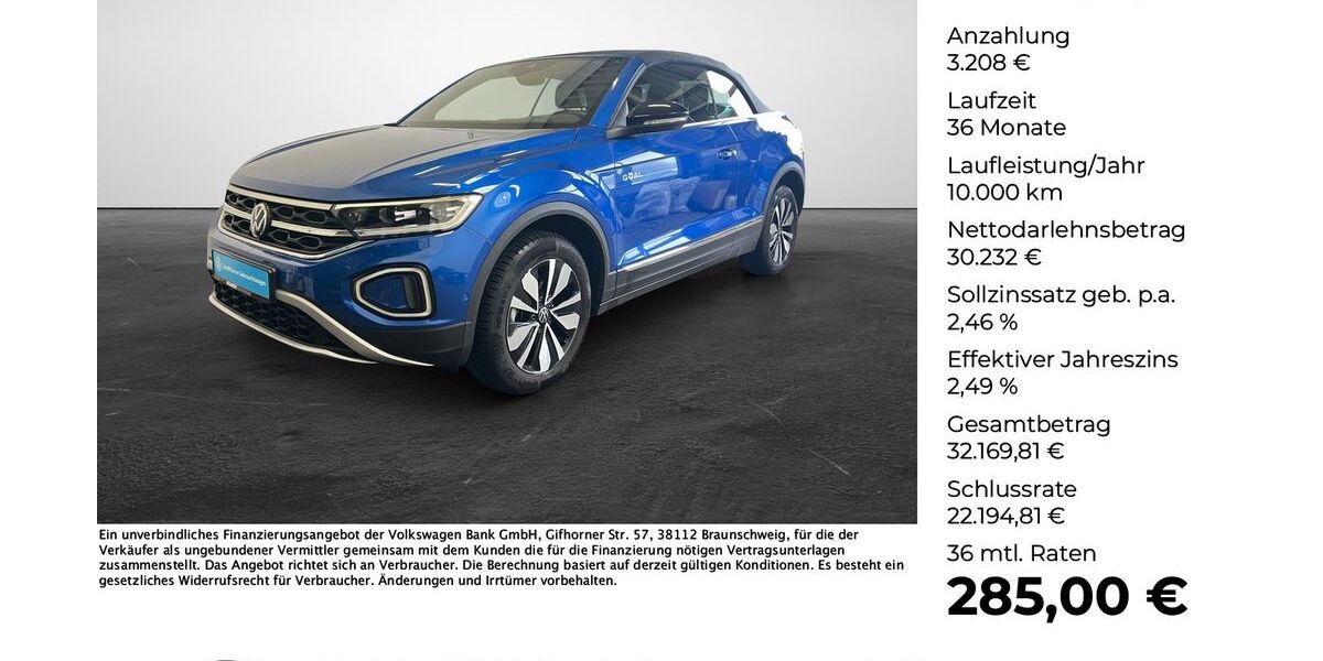 VW T-Roc 3.012 km 32.550 &euro; Georgsmarienhütte (Osnabrück) 49124