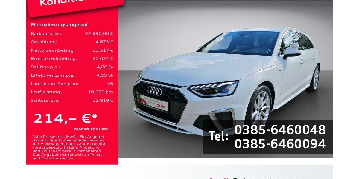 Audi A4 82.200 km 22.990 &euro; Schwerin 19061