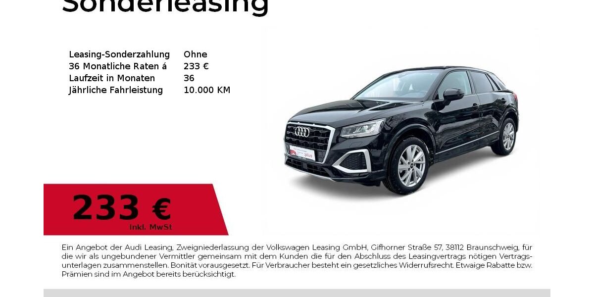 Audi Q2 19.000 km 28.690 &euro; Dessau-Roßlau 06844