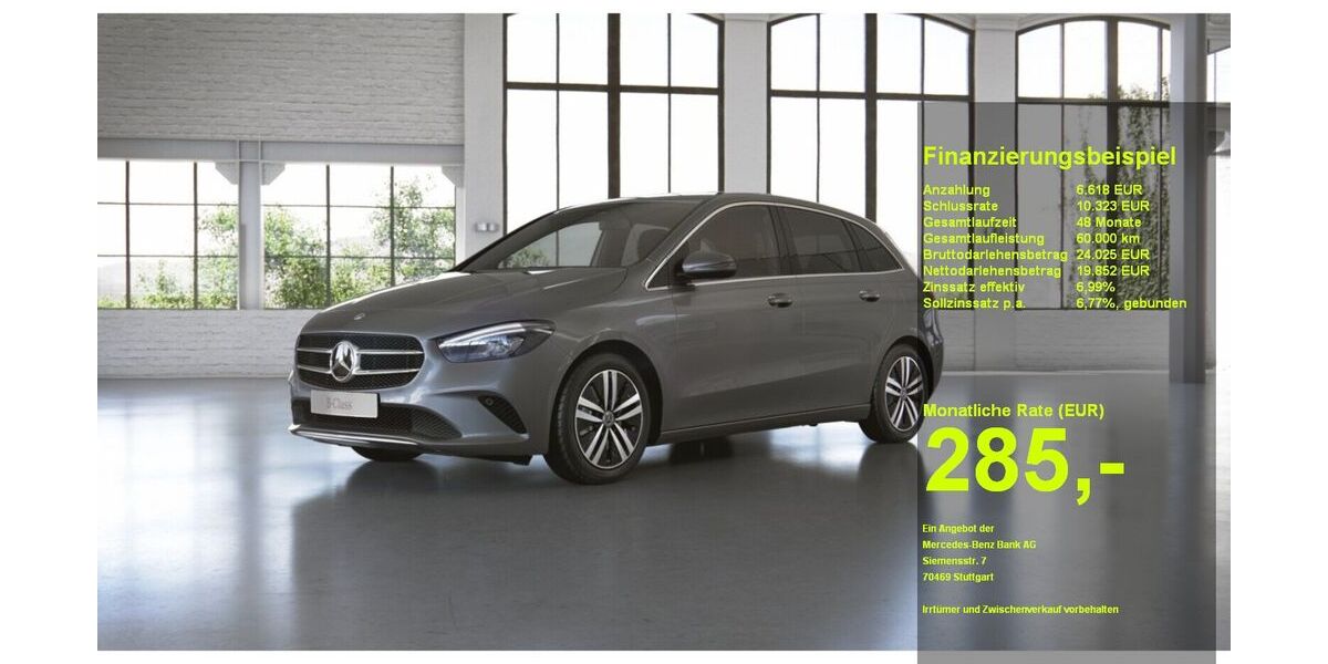 Mercedes-Benz B 250 19.300 km 26.460 &euro; Elmshorn 25337