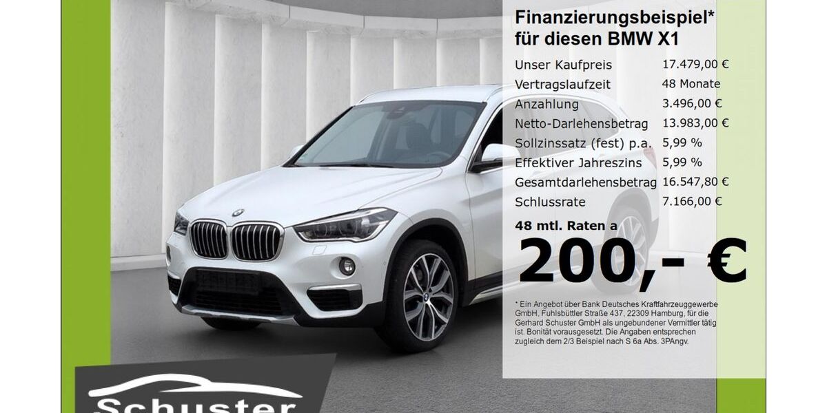 BMW X1 191.211 km 17.479 &euro; Ruhstorf 94099