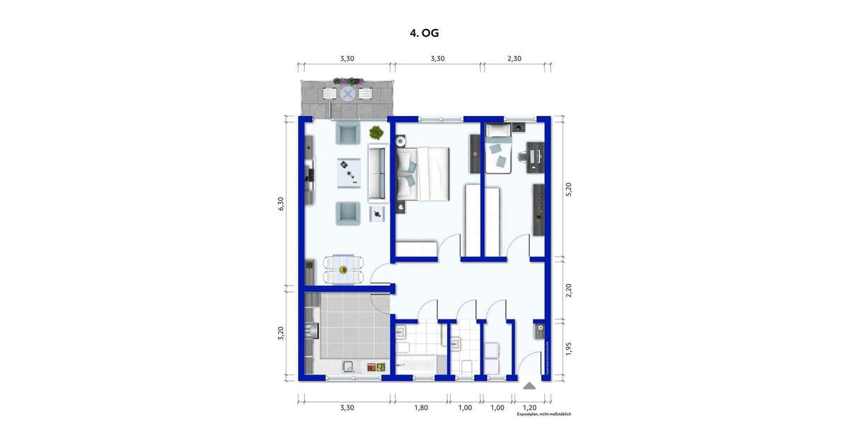 Etagenwohnung Wuppertal Barmen - 5 Zimmer, 87 m&sup2;, 150.000&euro; | Angebot:25865346