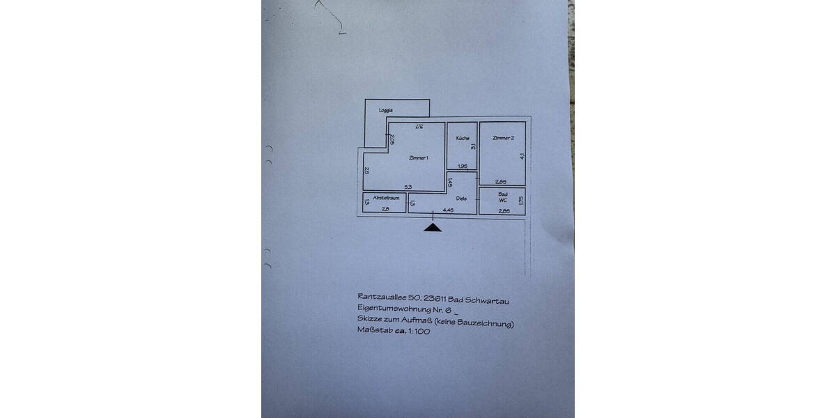 Etagenwohnung Bad Schwartau - 2 Zimmer, 58 m&sup2;, 209.900&euro; | Angebot:25971064