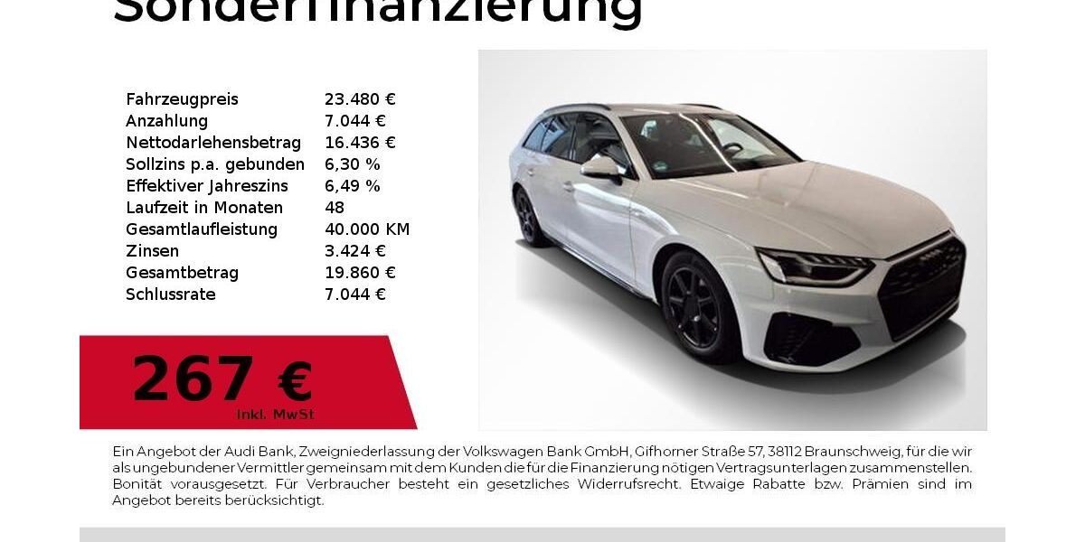 Audi A4 132.900 km 23.480 &euro; Nürnberg 90411