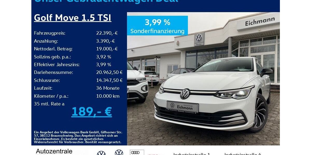 VW Golf 17.800 km 22.390 &euro; Heiligenroth 56412