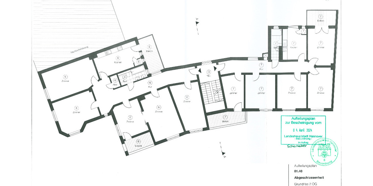 Charmanter Vorkriegs-Altbau in bester Lage von Hannover - List 3 zimmer