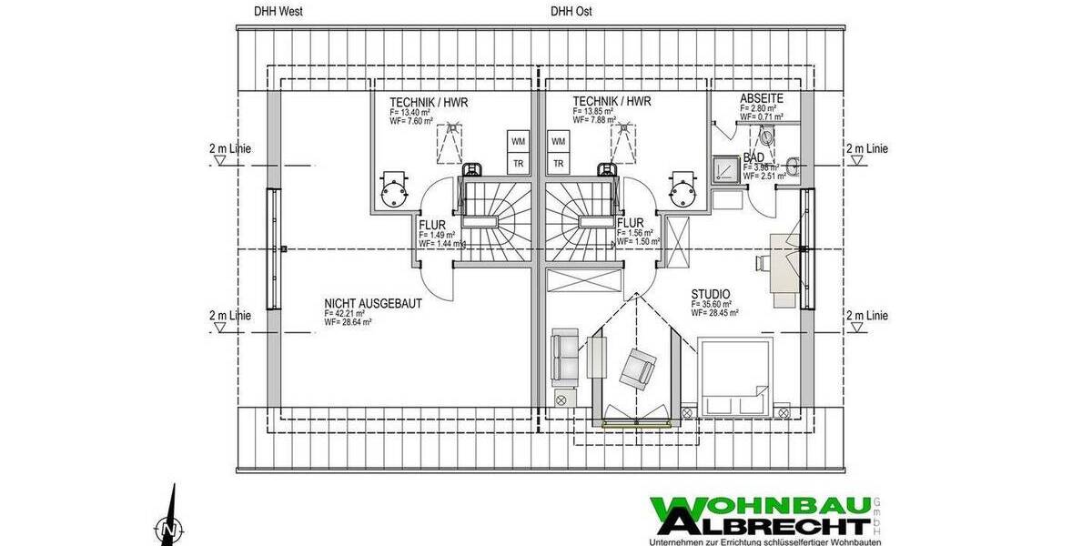 Doppelhaushälfte Raubling - Nicklheim Nicklheim - 5 Zimmer, 161 m&sup2;, 830.000&euro; | Angebot:26886362