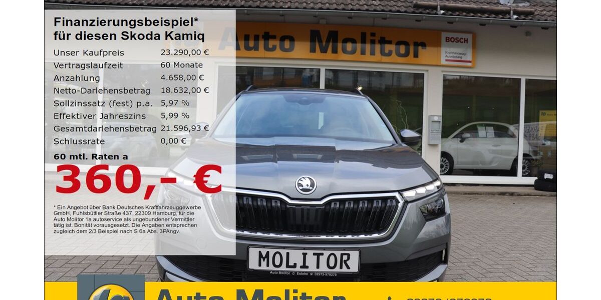 Skoda Kamiq 3.500 km 23.290 &euro; Eslohe 59889