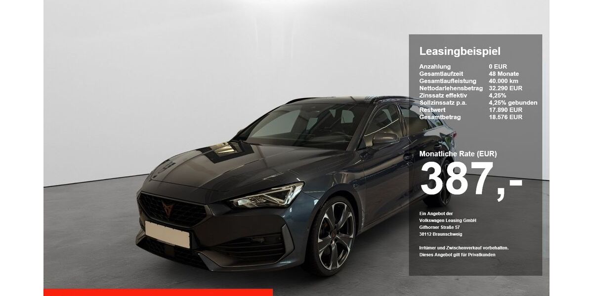 Cupra Leon 38.665 km 31.750 &euro; Regensburg 93055
