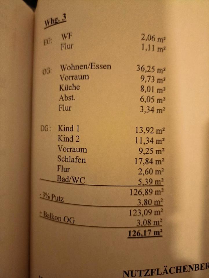 5 Zimmer Maisonette Wohnung