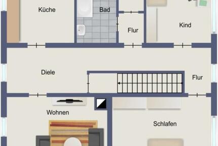 Attraktive 3-Zimmer-Wohnung in Großenlüder 3 zimmer