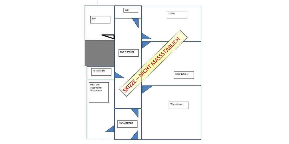 2 Zimmer Wohnung vollmöbliert ab sofort 2 zimmer