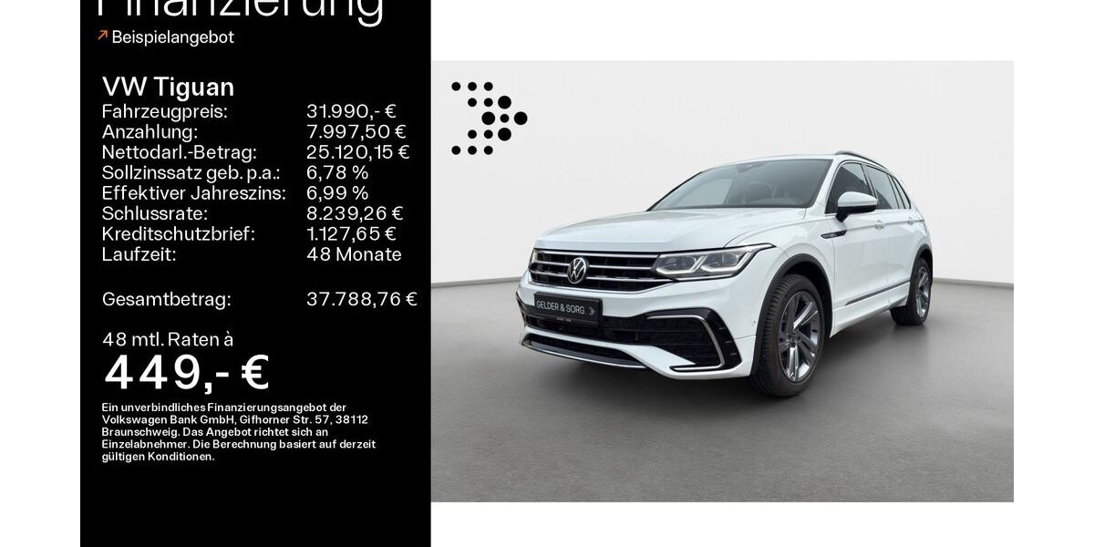 VW Tiguan 33.800 km 31.990 &euro; Bad Kissingen 97688