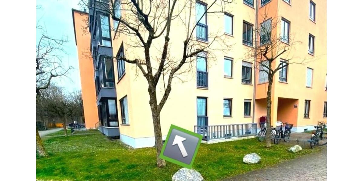 Erdgeschoßwohnung Augsburg Firnhaberau - 3.5 Zimmer, 67 m&sup2;, 298.000&euro; | Angebot:24884655