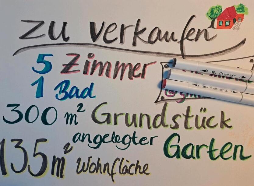 Doppelhaushälfte 140m² 5 Zimmer 300m² Grundstück zimmer