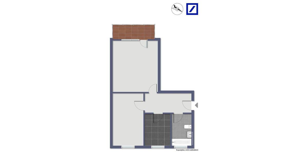 Etagenwohnung Obernkirchen - 2 Zimmer, 60 m&sup2;, 135.000&euro; | Angebot:26875709