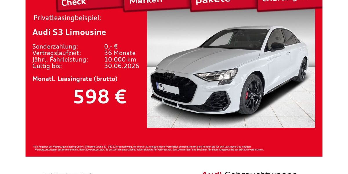 Audi S3 1.890 km 49.980 &euro; Hamburg 22419