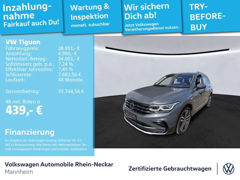 VW Tiguan 82.719 km 28.991 € Mannheim 68309