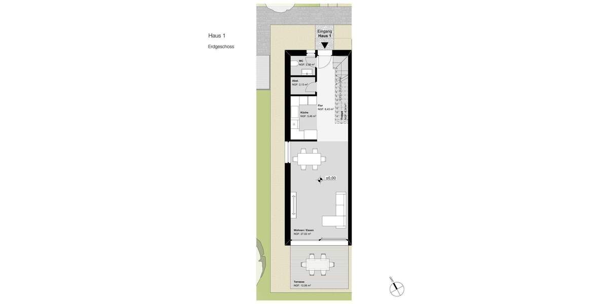 Reihenendhaus Petershausen - 5 Zimmer, 150 m&sup2;, 850.000&euro; | Angebot:25687909
