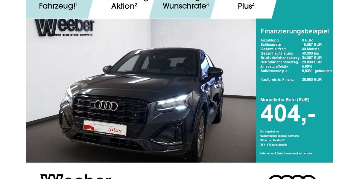 Audi Q2 28.564 km 28.640 &euro; Herrenberg 71083