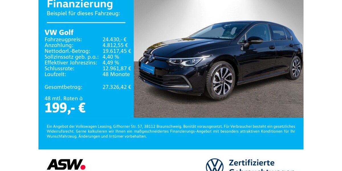 VW Golf 63.500 km 22.890 &euro; Neckarsulm 74172