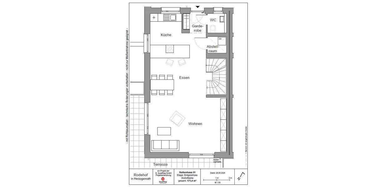 Reihenendhaus Herzogenrath - 5 Zimmer, 171 m&sup2;, 551.200&euro; | Angebot:25731684