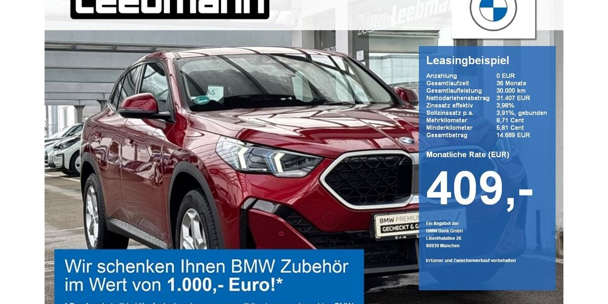 BMW X2 4.885 km 35.494 &euro; Hauzenberg 94051