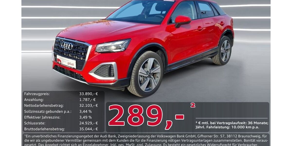 Audi Q2 7.182 km 32.590 &euro; Ingolstadt 85057