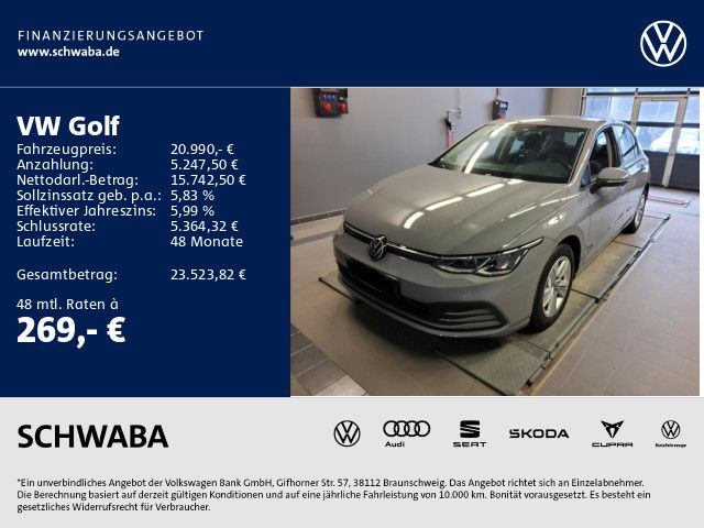 VW Golf 41.200 km 20.990 &euro; Gersthofen 86368
