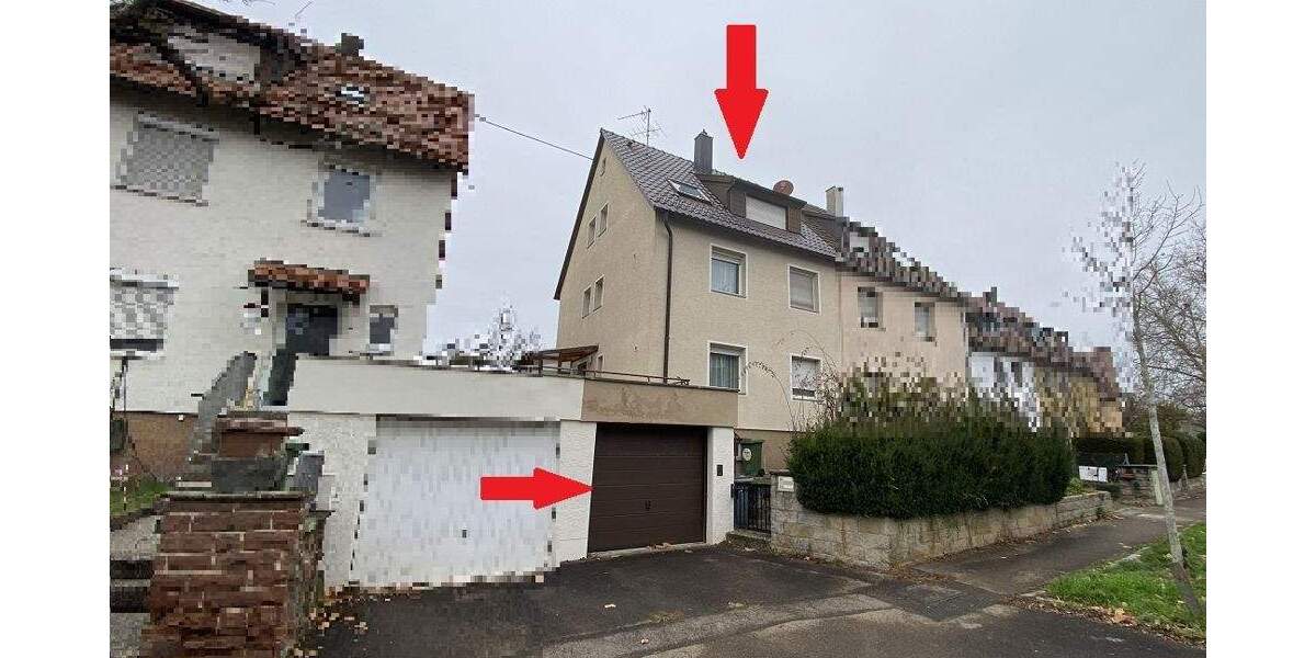 Luginsland - Modernisierungsbedürftige DHH als ZFH mit Garage im Stuttgarter Osten *PROVISIONSFREI* 6 zimmer