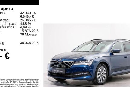 Skoda Superb 16.657 km 31.930 &euro; Feldkirchen/Westerham 83620