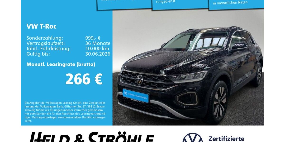 VW T-Roc 18.102 km 26.990 &euro; Neu-Ulm 89231